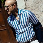 Dalbiondo's custom made shirt, handcrafted in Italy