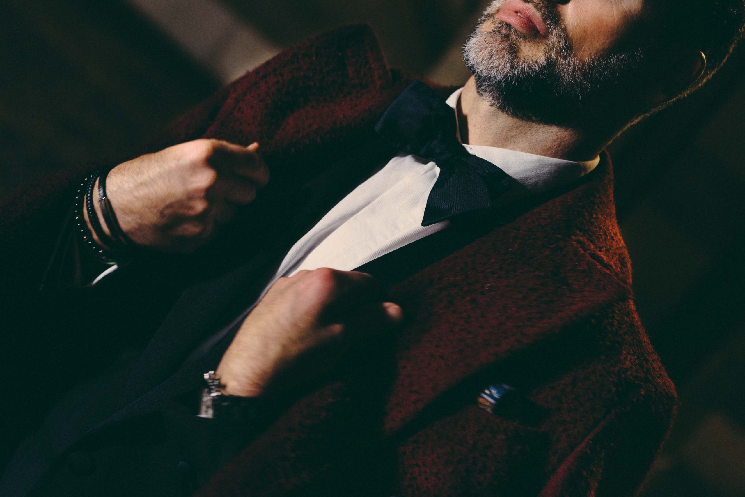 Man with Dalbiondo tuxedo